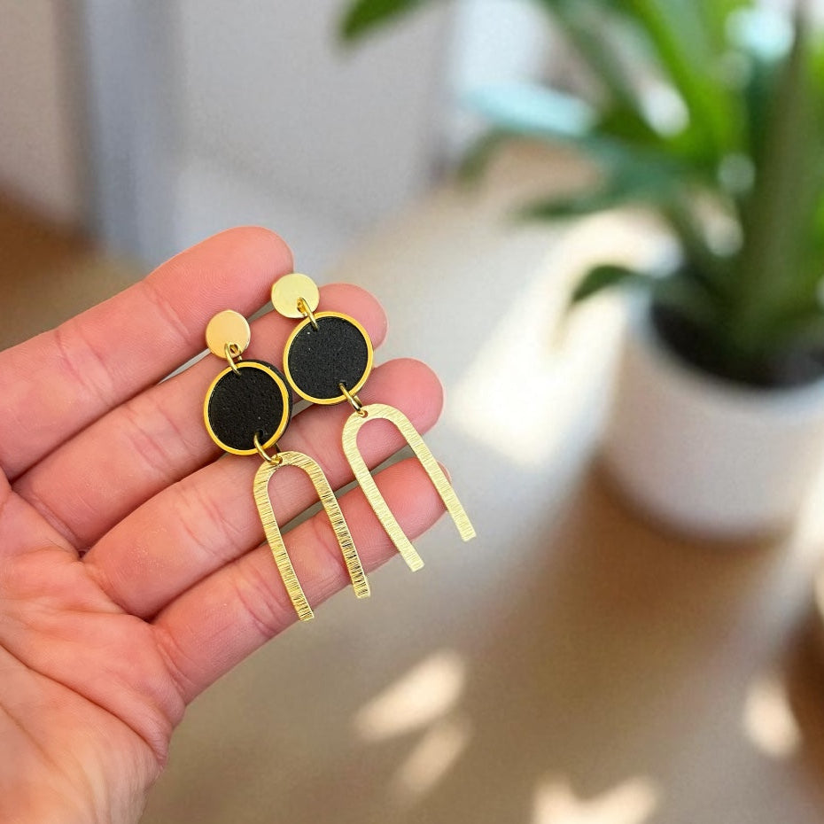 Gold Arch Dangles