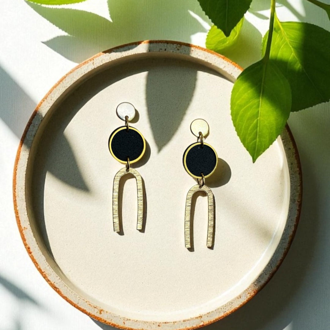 Gold Arch Dangles