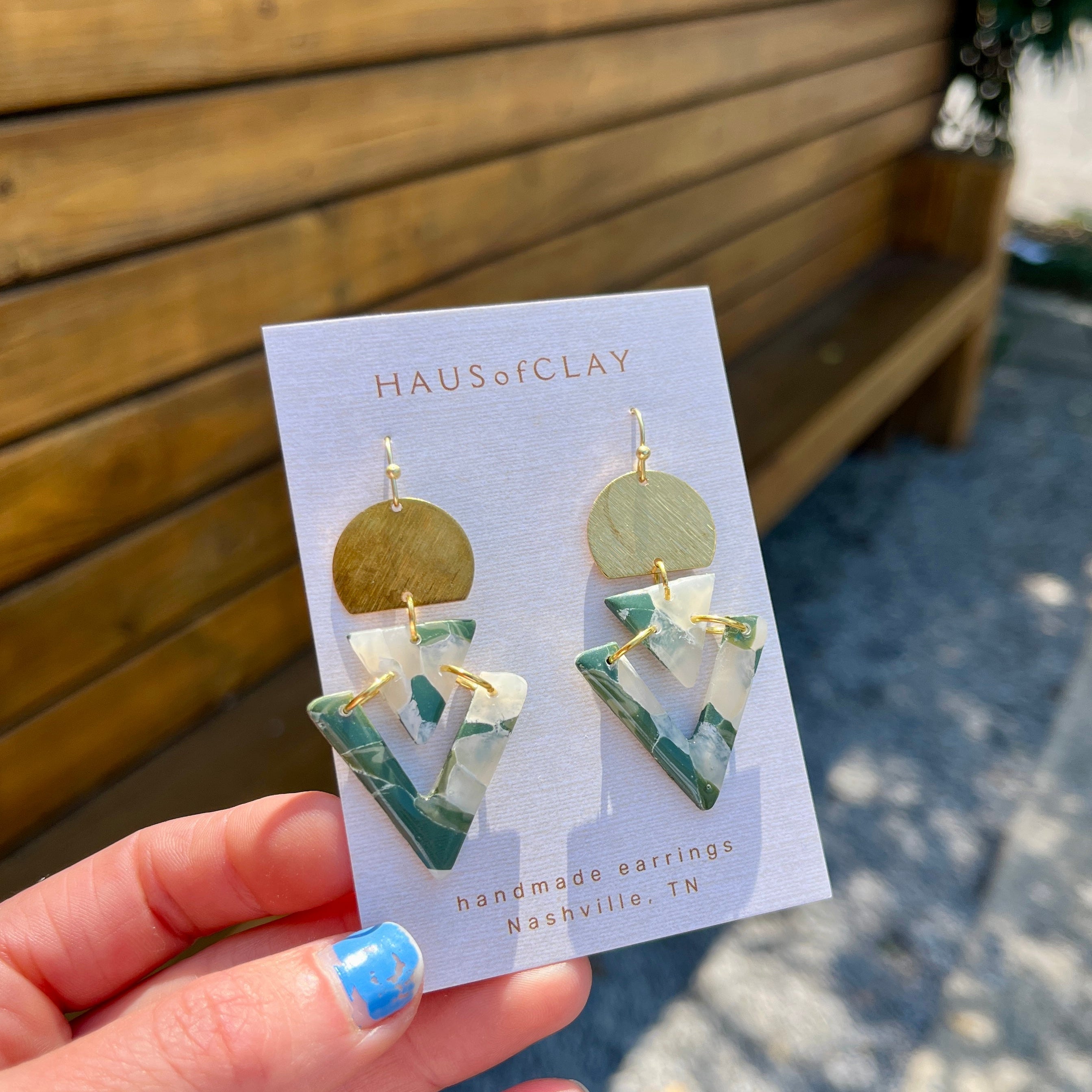 Emerald Marble Daggers