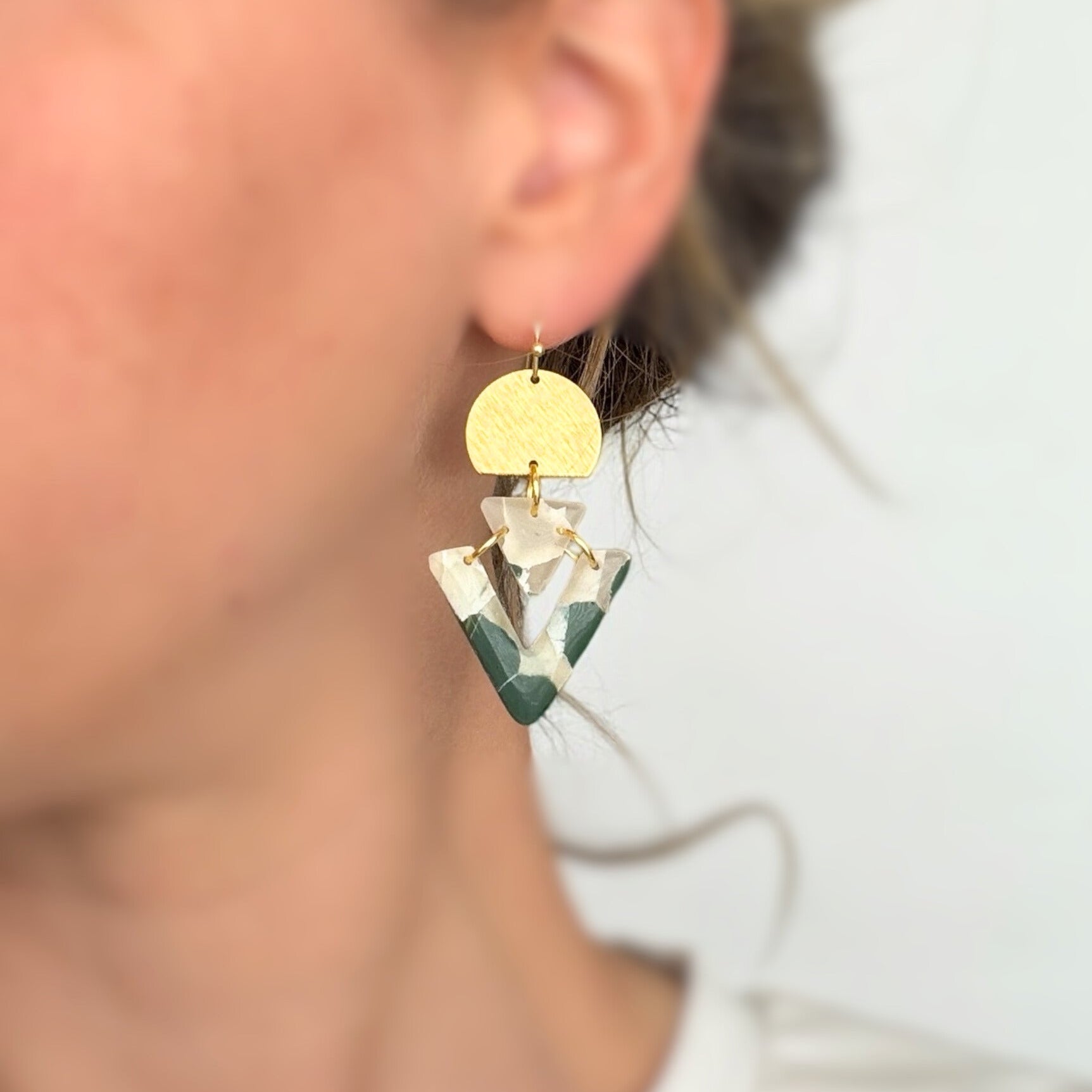 Emerald Marble Daggers