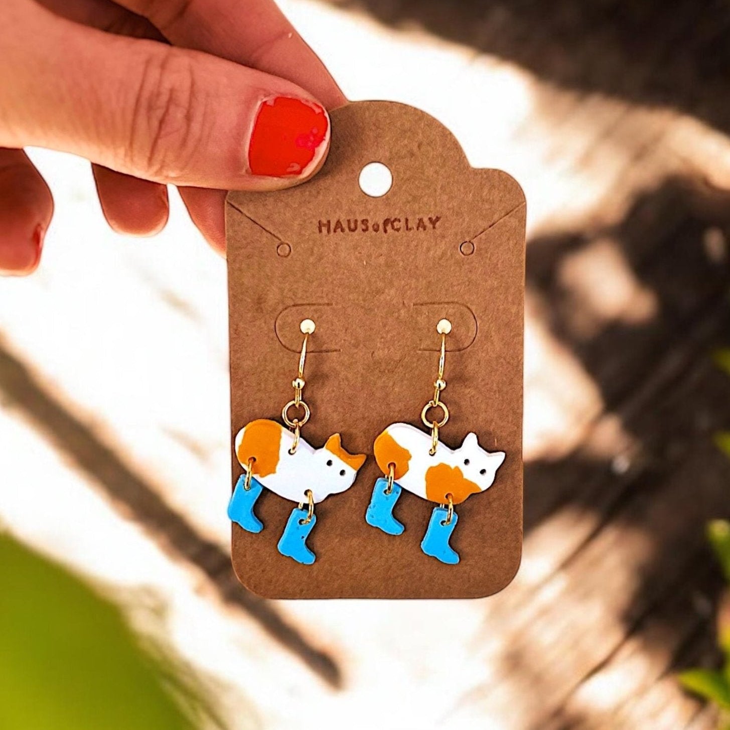 Clay Earrings • Handmade • Boot Farm