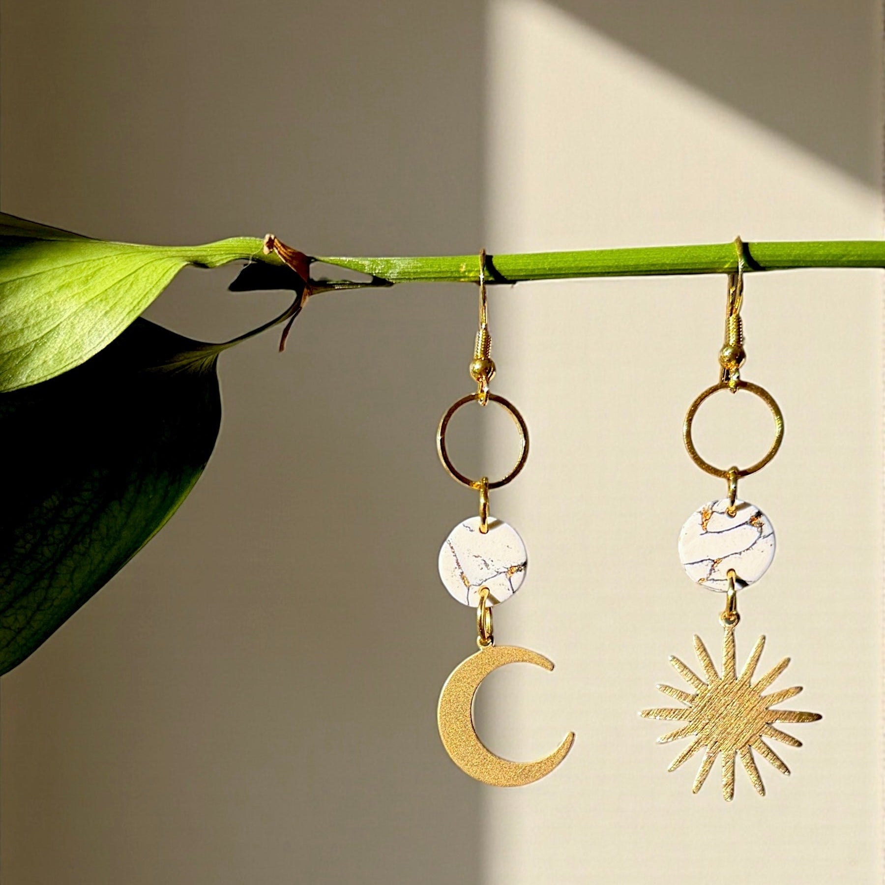 Sun & Moon Dangles