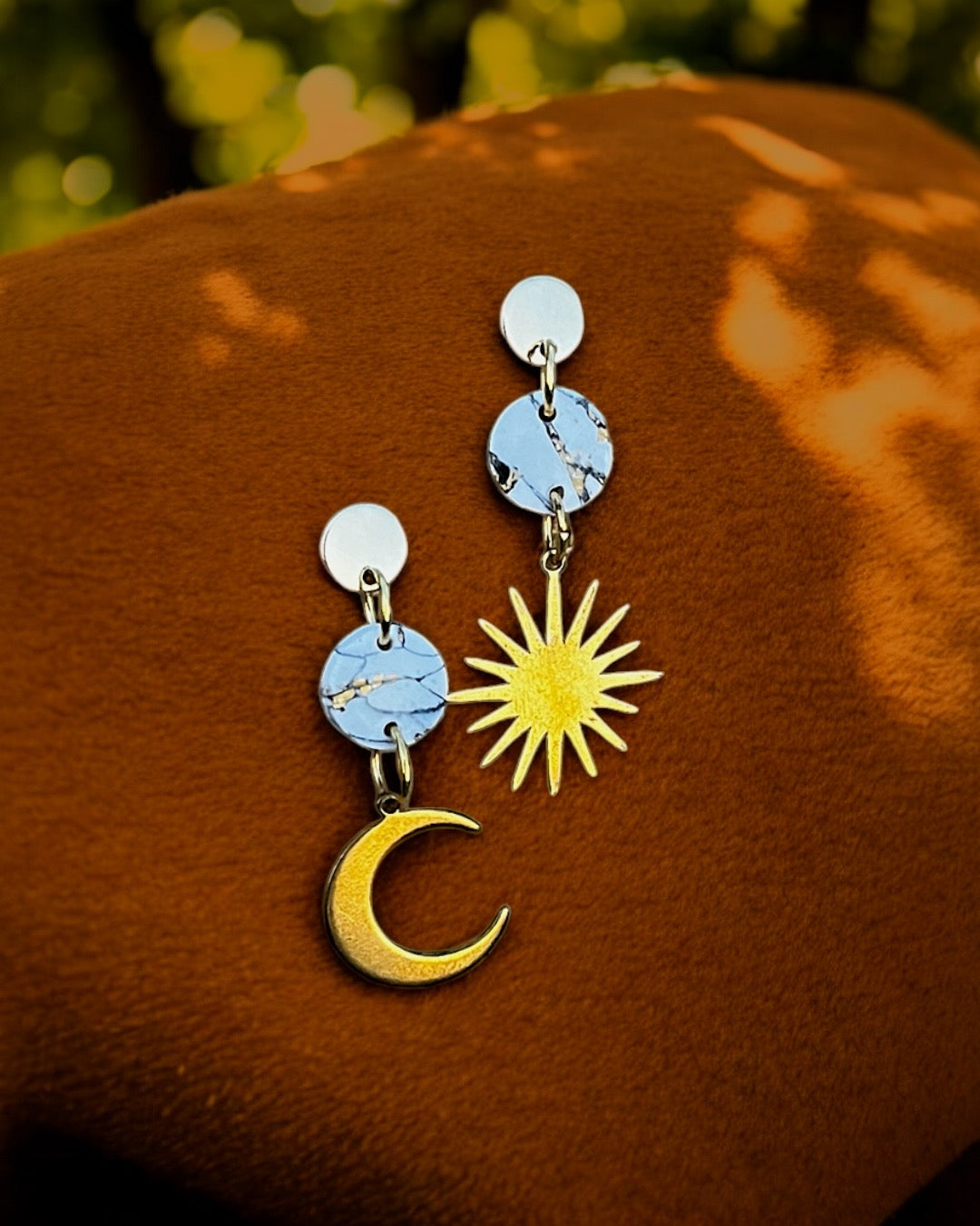 Sun & Moon Dangles