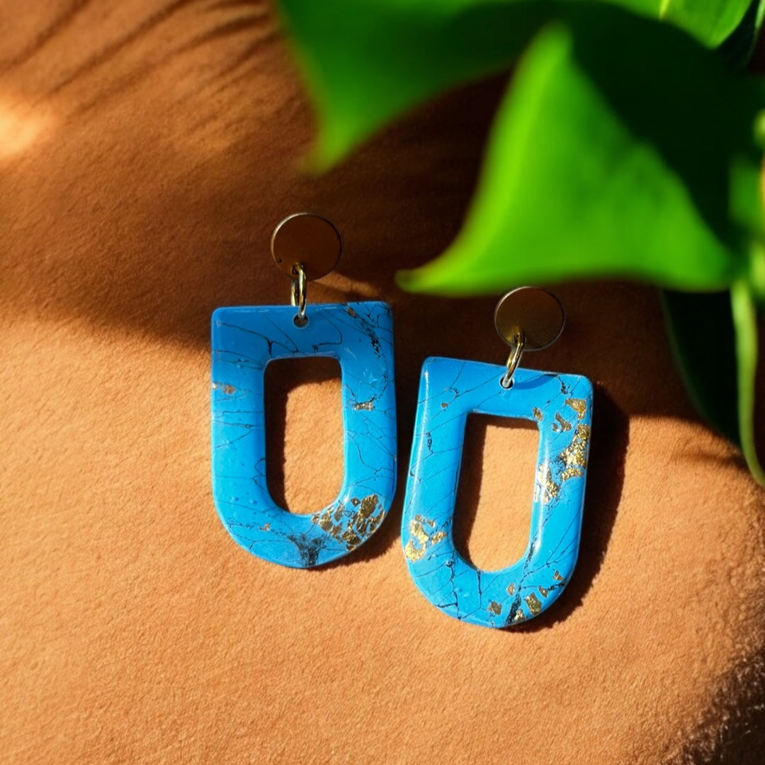 Blue Marble Dangles