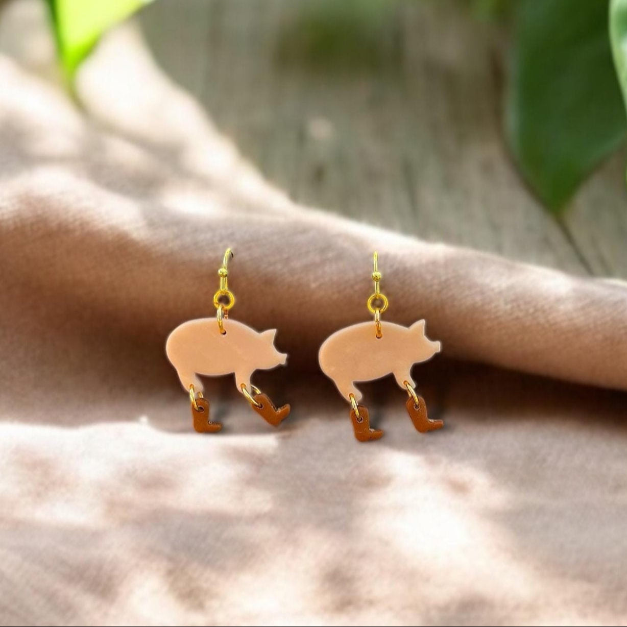 Clay Earrings • Handmade • Boot Farm